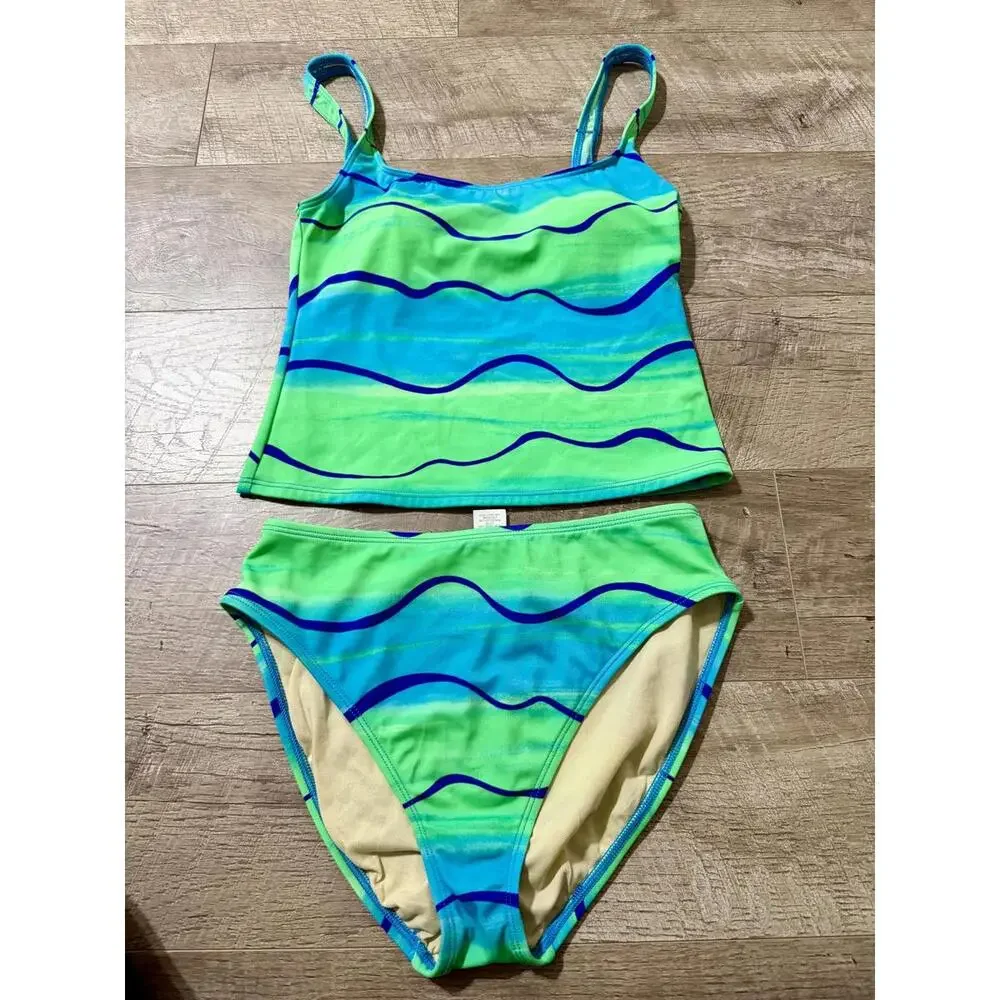 Boston‎ Proper Two-Piece Tankini Swimsuit, Size 12